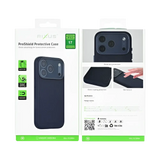 Rixus ProShield Case – iPhone 17 Donkerblauw - Back cover