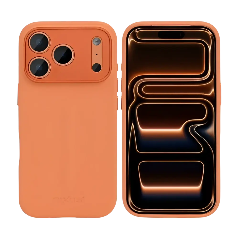 Rixus ProShield Case – iPhone 17 Pro Oranje - Back cover