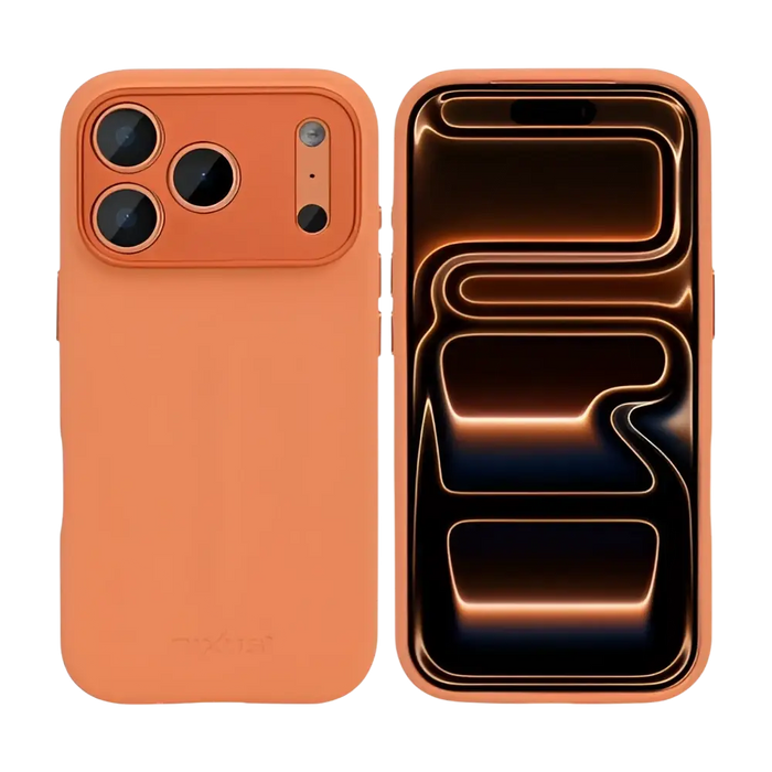Rixus ProShield Case – iPhone 17 Pro Oranje - Back cover
