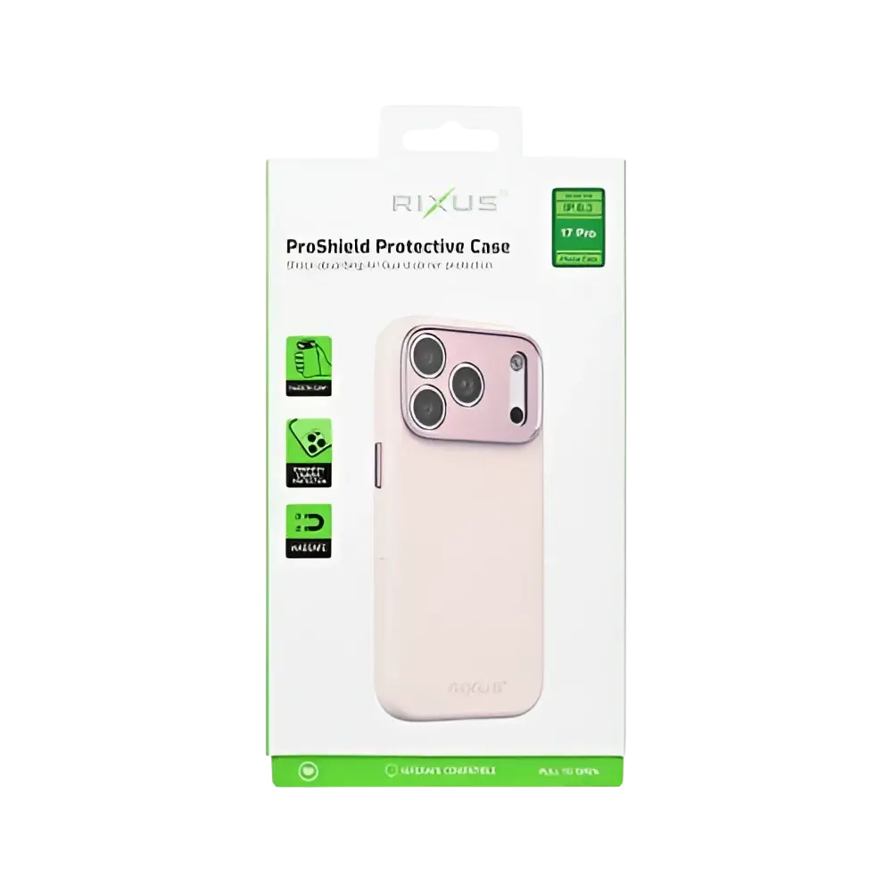 Rixus ProShield Case – iPhone 17 Pro Roze - Back cover