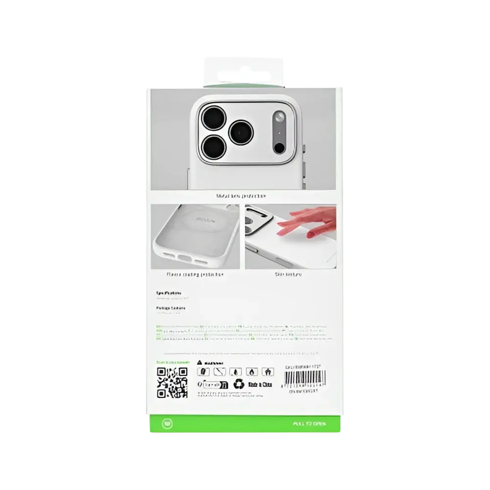 Rixus ProShield Case – iPhone 17 Wit - Back cover