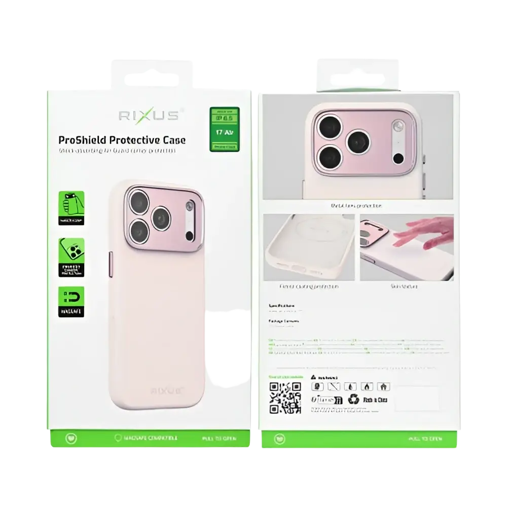 Rixus ProShield Case – iPhone Air Roze - Back cover