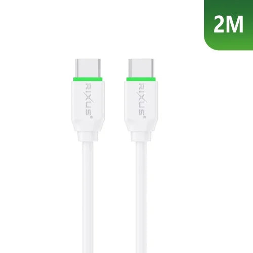 Rixus RX2016 USB-C naar USB-C kabel 2 meter