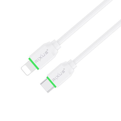 Rixus RX2022S USB-C naar Lightning kabel connector detail