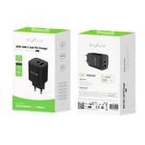 Rixus RX95 Fast Charging Adapter – 30W Zwart - Oplader