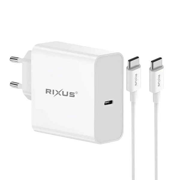 Rixus RXLC26 Universal USB-C Charger – Wit - Oplader