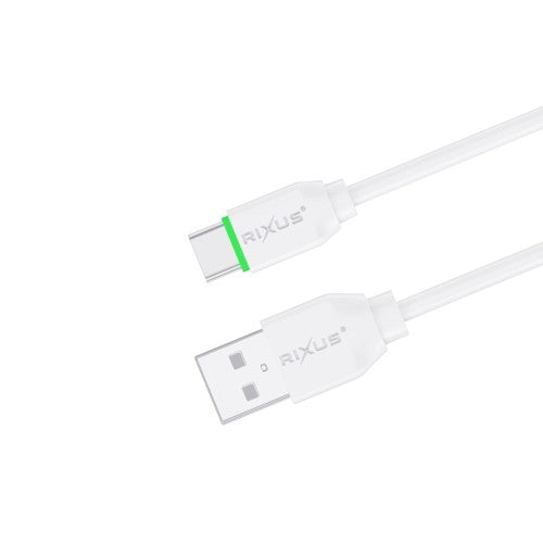 Rixus RXU81C USB-A naar USB-C kabel connector detail