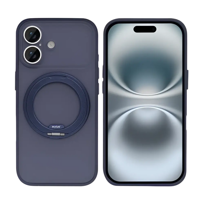 Rixus SnapGrip 360 Case – iPhone 17 – Blauw
