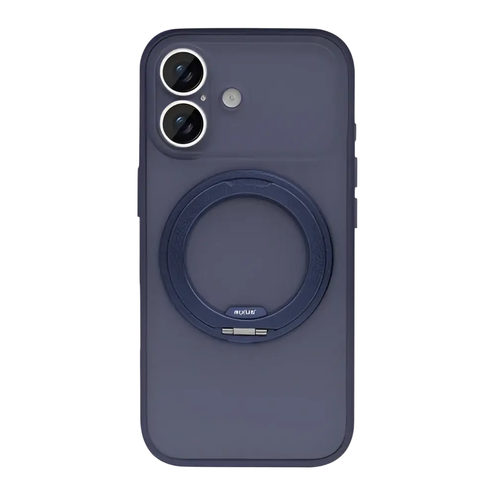 Rixus SnapGrip 360 Case – iPhone 17 Blauw - Back cover