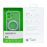 Rixus SnapGrip 360 Case – iPhone 17 Groen - Back cover
