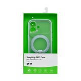 Rixus SnapGrip 360 Case – iPhone 17 Groen - Back cover