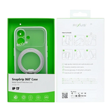 Rixus SnapGrip 360 Case – iPhone 17 Wit - Back cover