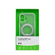 Rixus SnapGrip 360 Case – iPhone 17 Wit - Back cover
