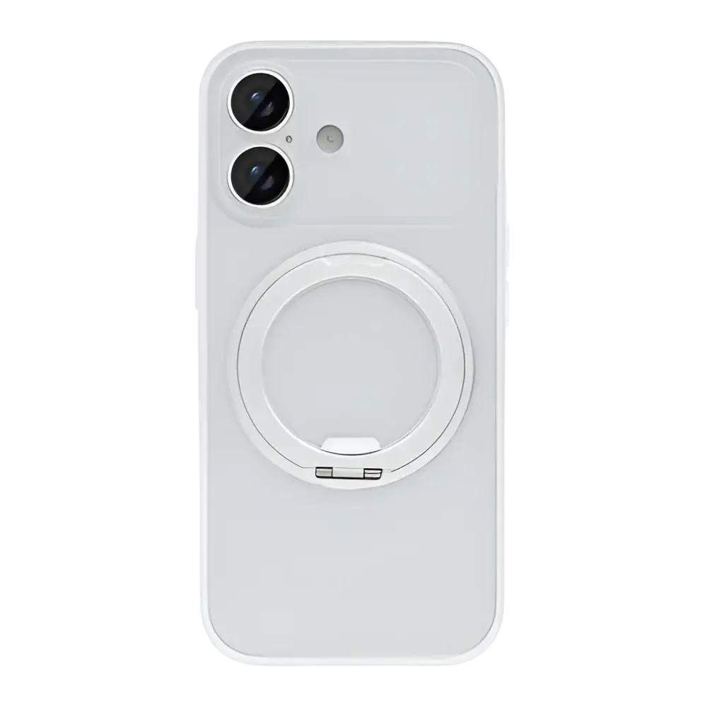 Rixus SnapGrip 360 Case – iPhone 17 Wit - Back cover