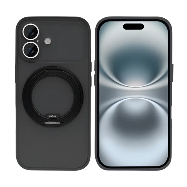 Rixus SnapGrip 360 Case – iPhone 17 Zwart - Back cover