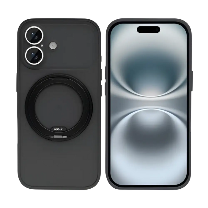 Rixus SnapGrip 360 Case – iPhone 17 – Zwart