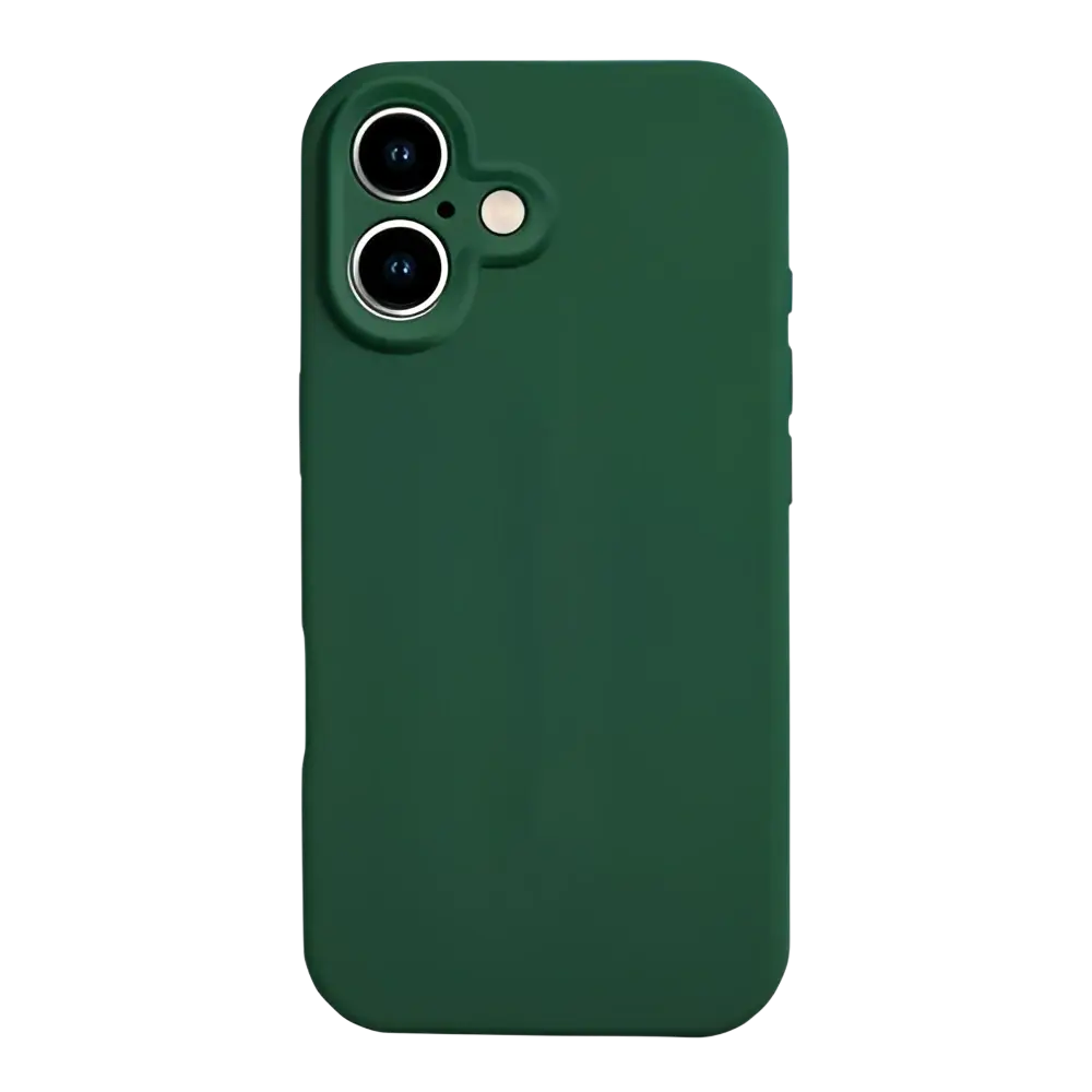 Rixus Soft TPU Case – iPhone 17 Donkergroen - Back cover / softcase