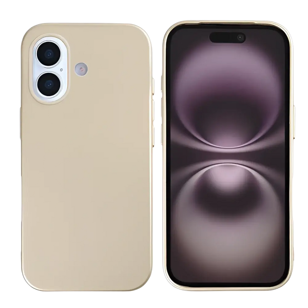 Rixus Soft TPU Case – iPhone 17 Goud - Back cover / softcase
