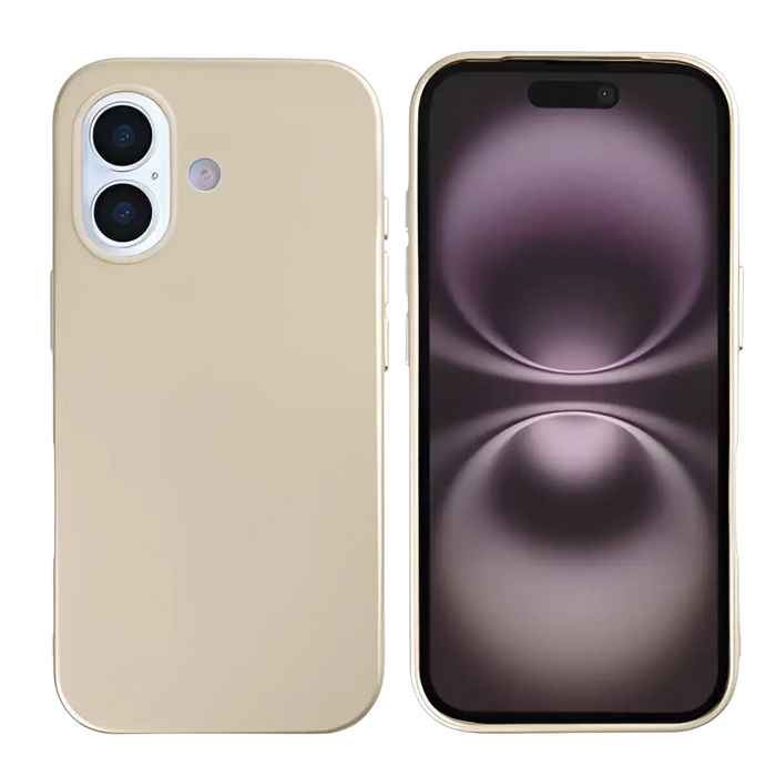 Rixus Soft TPU Case – iPhone 17 – Goud