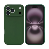 Rixus Soft TPU Case – iPhone 17 Pro Donkergroen - Back cover