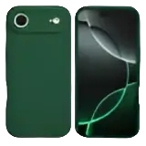 Rixus Soft TPU Case – iPhone Air Donkergroen - Back cover