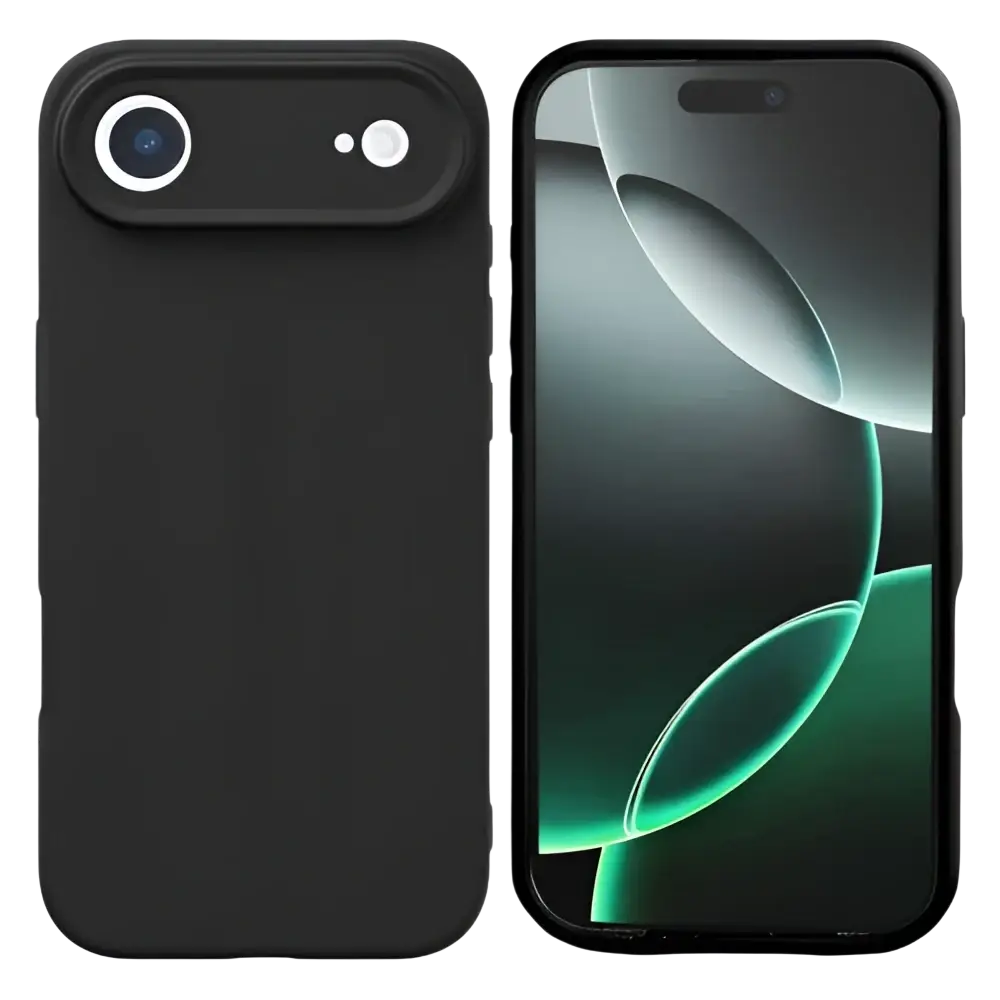Rixus Soft TPU Case – iPhone Air Zwart - Back cover