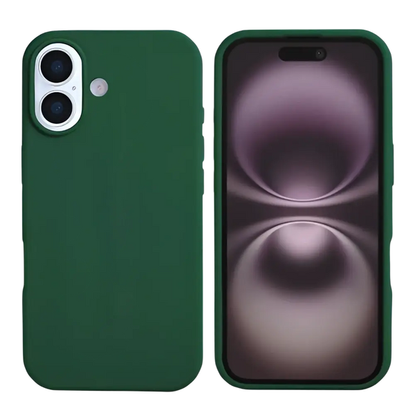 Rixus Soft TPU Case met MagSafe – iPhone 17 Donkergroen - Back cover / softcase