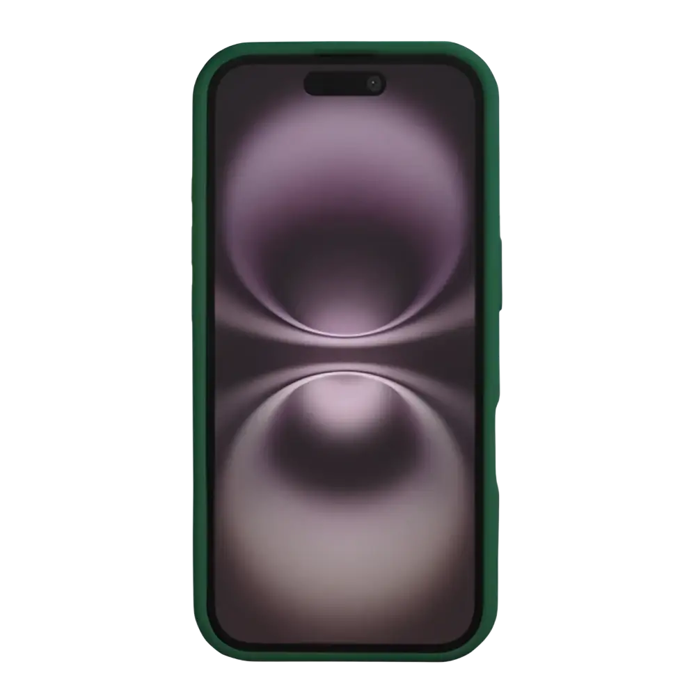 Rixus Soft TPU Case met MagSafe – iPhone 17 Donkergroen - Back cover / softcase