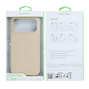 Rixus Soft TPU Case met MagSafe – iPhone 17 Pro Goud - Back cover
