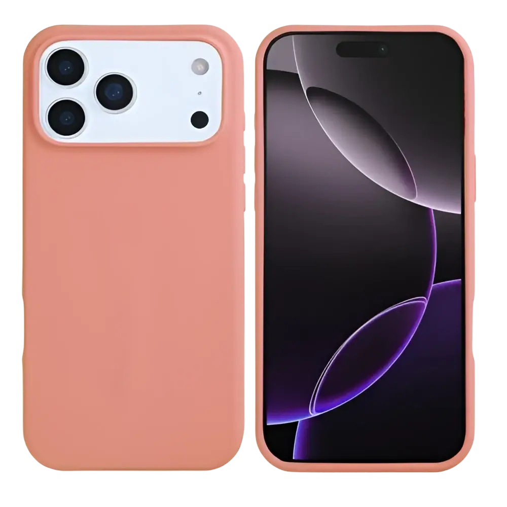 Rixus Soft TPU Case met MagSafe – iPhone 17 Pro Roze - Back cover