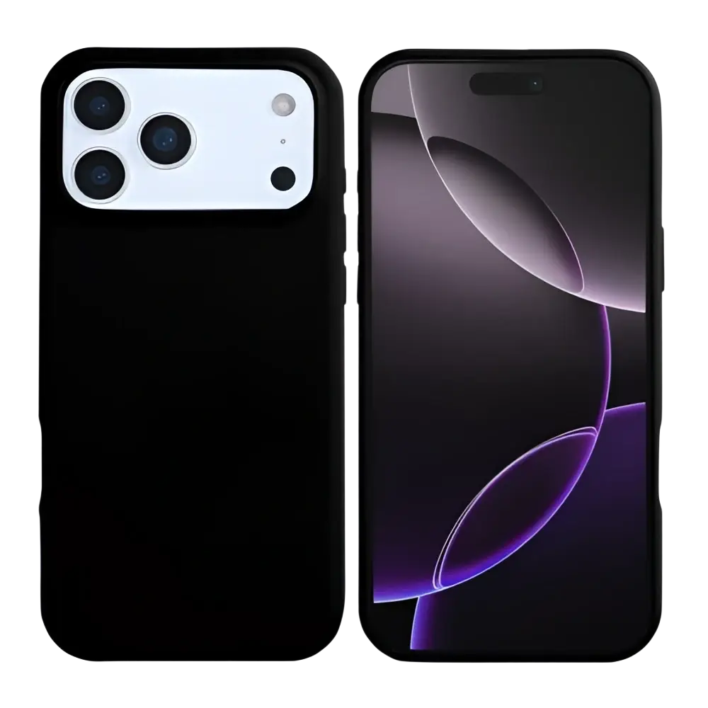 Rixus Soft TPU Case met MagSafe – iPhone 17 Pro Zwart - Back cover