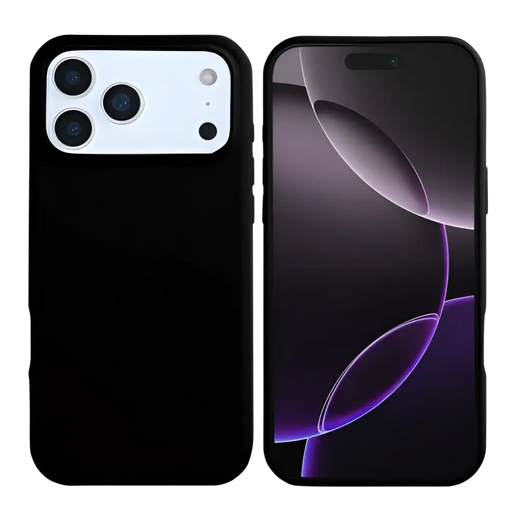 Rixus Soft TPU-Hülle mit MagSafe – iPhone 17 Pro – Schwarz