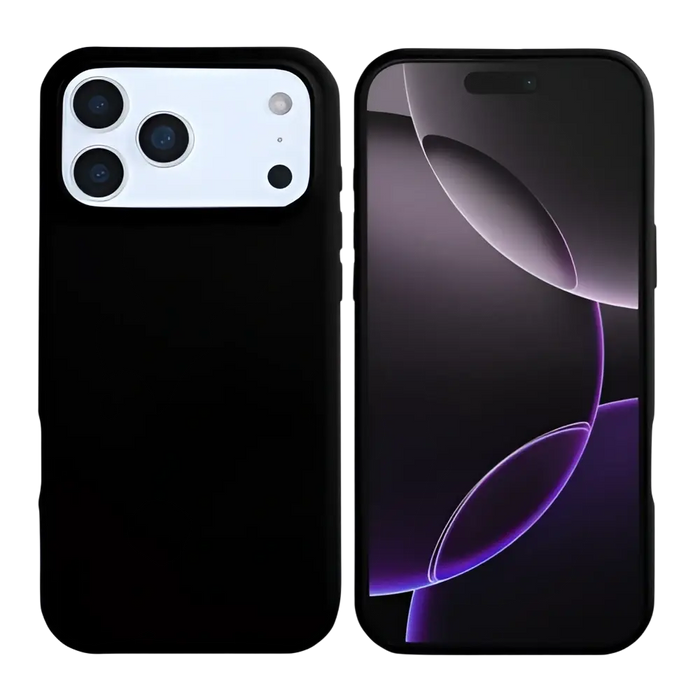 Rixus Soft TPU Case met MagSafe – iPhone 17 Pro Zwart - Back cover