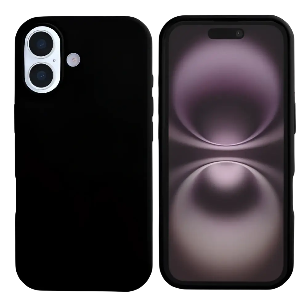 Rixus Soft TPU Case met MagSafe – iPhone 17 Zwart - Back cover / softcase