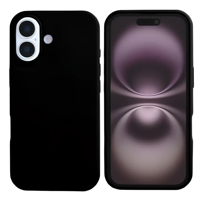 Rixus Soft TPU Case met MagSafe – iPhone 17 – Zwart