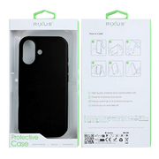 Rixus Soft TPU Case met MagSafe – iPhone 17 Zwart - Back cover / softcase
