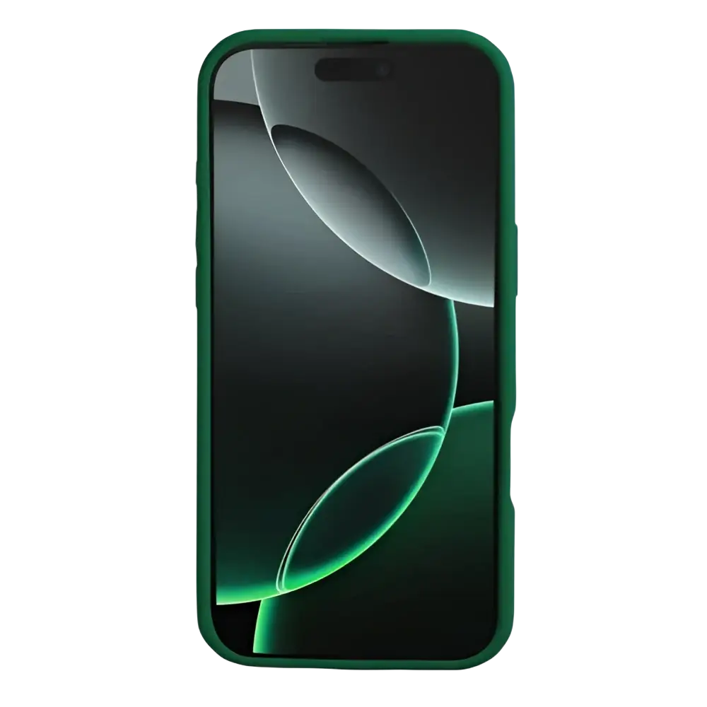 Rixus Soft TPU Case met MagSafe – iPhone Air Donkergroen - Back cover