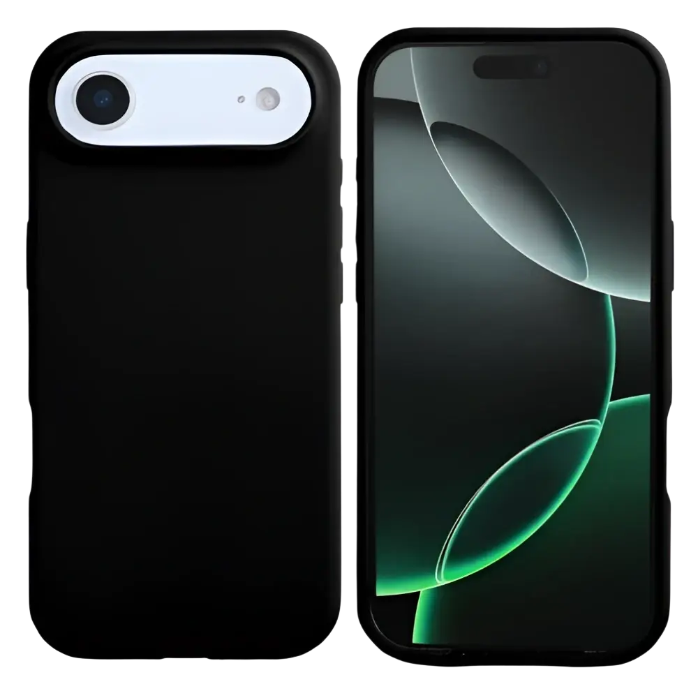 Rixus Soft TPU Case met MagSafe – iPhone Air Zwart - Back cover