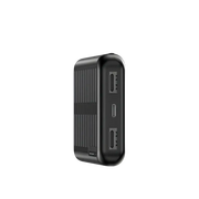 Rixus Solar Powerbank 10.000 mAh – Zwart RXPB45