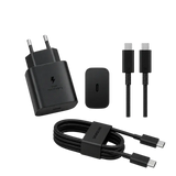 Samsung 45W PD Power Adapter USB-C + Kabel – Zwart - Bundel Oplader