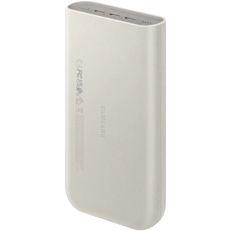 Samsung Draadloze Powerbank 10.000 mAh – Supersnelle Oplader in Beige