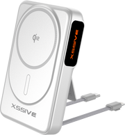 Xssive Qi2 Magnetische Wireless-Powerbank inkl. Kabel 10.000 mAh XS-PB43NW - Weiß