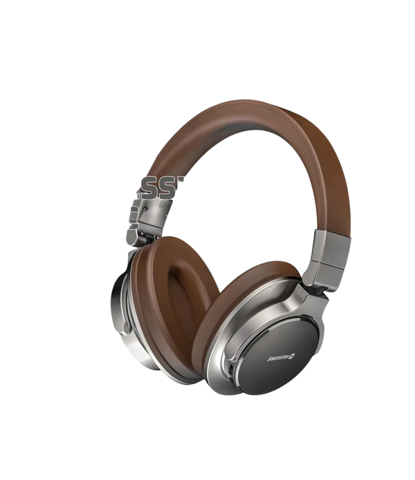 Swissten Jumbo Stereo Koptelefoon – Bruin