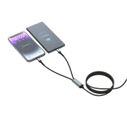 Swissten Textile 2-in-1 USB-C + Lightning Kabel - De perfecte oplossing voor al uw opladen