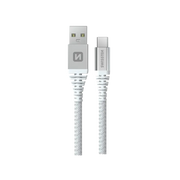 Swissten USB-A naar USB-C kabel – 1,5 Meter Aramideversterkt voor Duurzaam Opladen