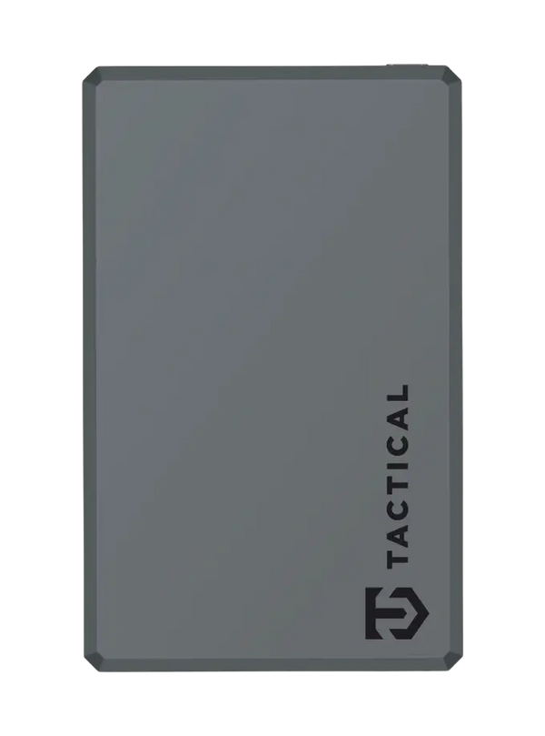 Tactical MagForce Relief Powerbank – 10.000 mAh MagSafe Draadloze Oplader in Grijs