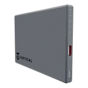 Tactical MagForce Relief Powerbank – 10.000 mAh MagSafe Draadloze Oplader in Grijs