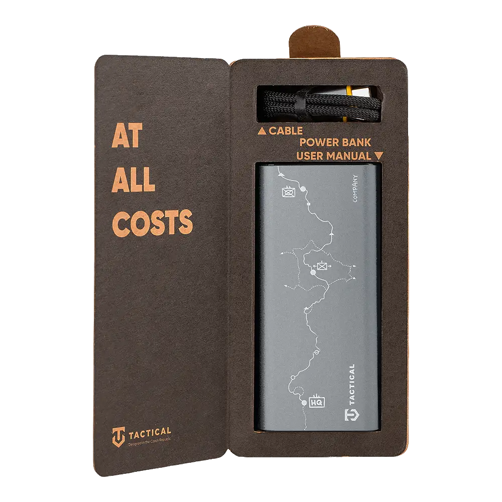 Tactical Squad Company Powerbank 10.000 mAh – Altijd en Overal Beschikbaar Energie