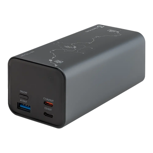 Tactical Squad Powerbank 20.000 mAh - De Krachtige Oplossing voor Altijd Energie - Grijs