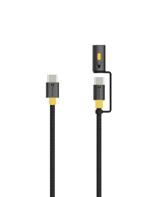 Tactical Stinger USB-C Kabel - 1,5 Meter - Zwart